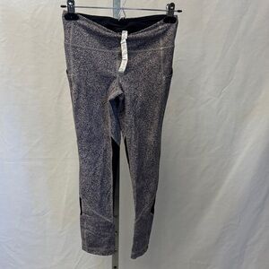 Lululemon Athletica Black and White Cropped Pants